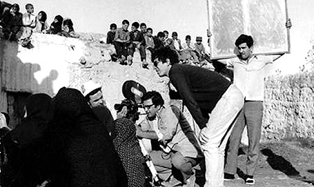 پشت صحنه فیلم «گاو»